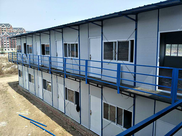 彩鋼活動(dòng)房工程案例