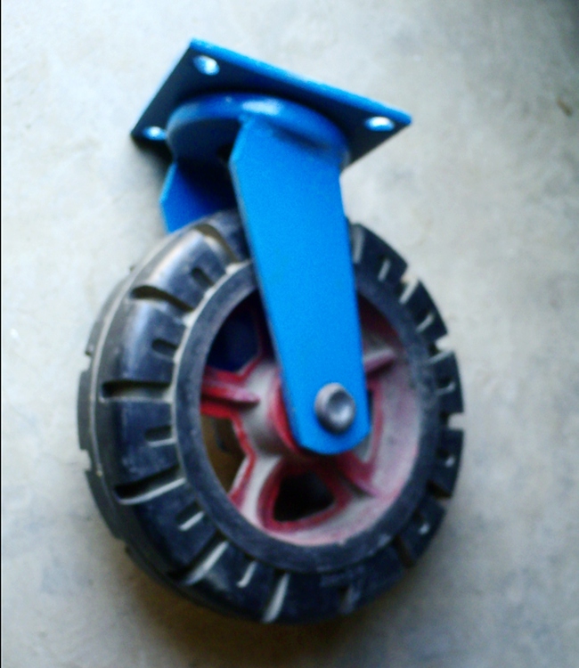 山東煙臺(tái)客戶成功訂購(gòu)橡膠輪 山東煙臺(tái)客戶成功訂購(gòu)橡膠輪