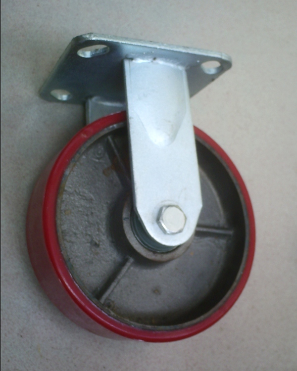 廣西崇左客戶訂購(gòu)6寸PVC包膠定向輪 廣西崇左客戶訂購(gòu)6寸PVC包膠定向輪